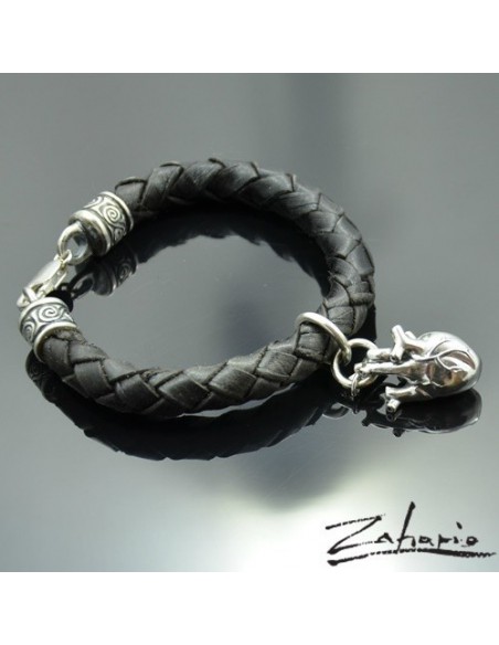 Bracelet Anatomical Big Heart Silver