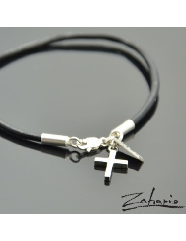 Bransoletka Krzyż Srebro