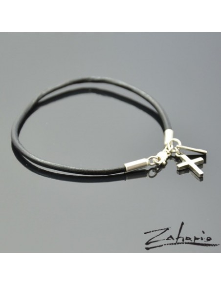 Bransoletka Krzyż Srebro