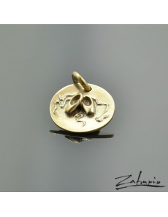 Pendant Ballet Shoes Bronze