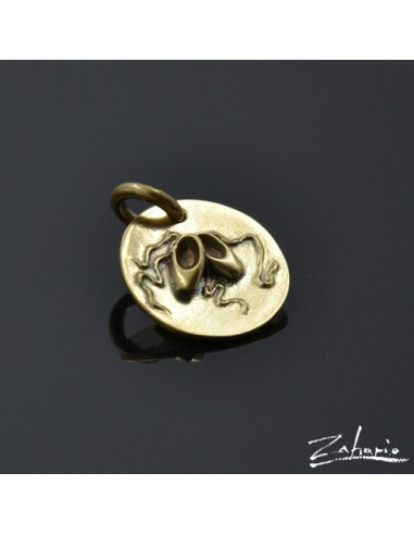 Pendant Ballet Shoes Bronze