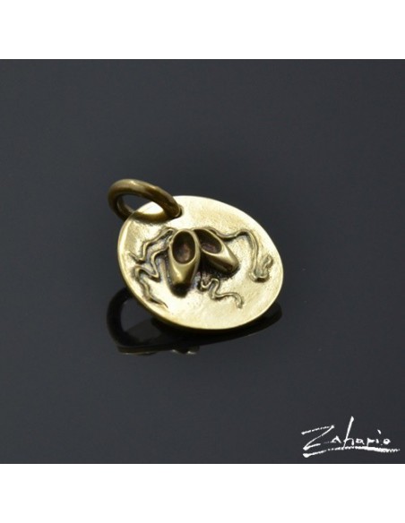 Pendant Ballet Shoes Bronze