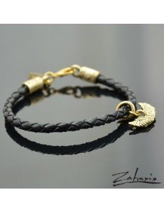 Bransoletka Małe Skrzydełka Brąz