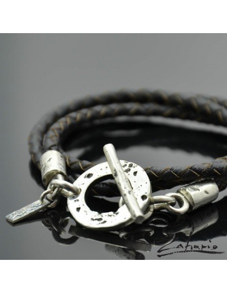 Bracelet Triple Strap Silver