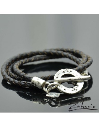 Bracelet Triple Strap Silver