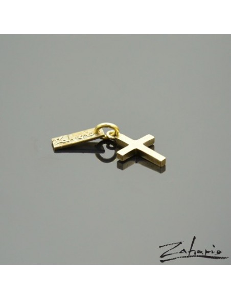 Pendant Small Cross Bronze