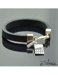 Bransoletka Czekolada Srebro