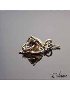 Pendant Wolf Silver 2