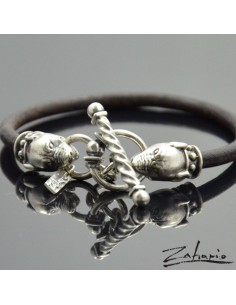 Bransoletka Wilczki Srebro