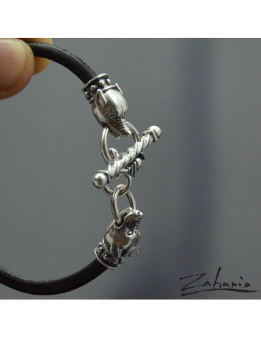 Bracelet Wolves Silver