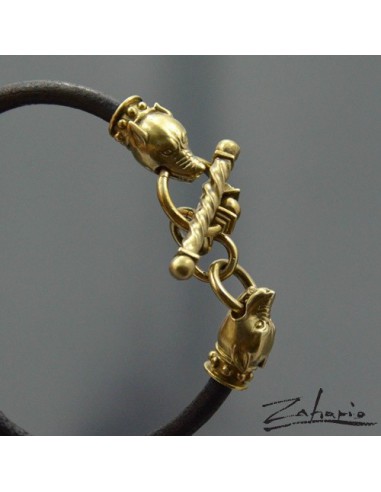 Bracelet Wolves Bronze
