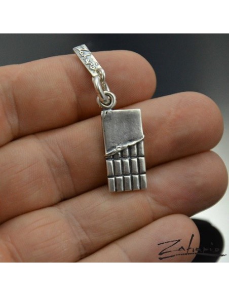 Pendant Chocolate Silver
