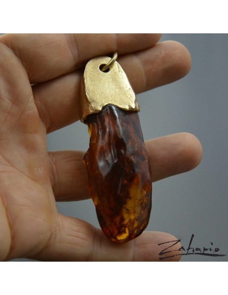 Pendant Amber Bronze