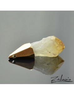 Pendant Citrine Bronze 2