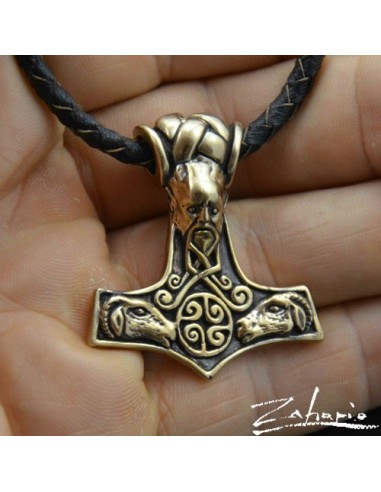 Pendant Thor's Hammer Bronze