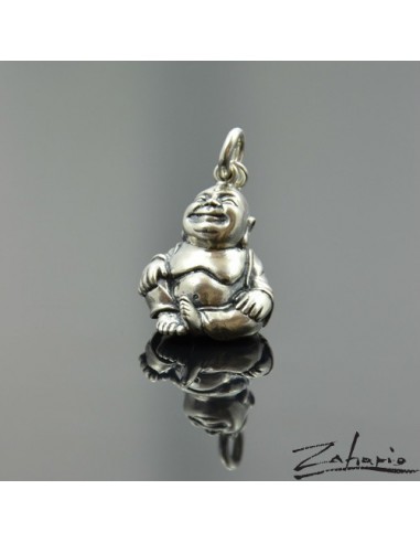 Pendant Laughing Buddha Silver