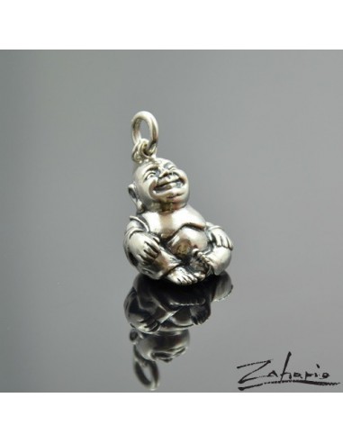 Pendant Laughing Buddha Silver