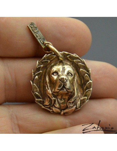 Wisior Spaniel Brąz