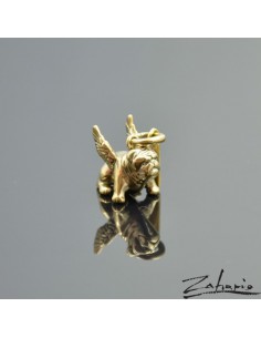 Pendant Flying Bulldog Bronze