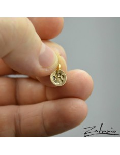 Pendant Cat Paw Bronze