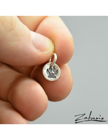 Pendant Dog Paw Silver