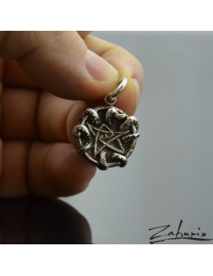 Wisior Cthulhu Symbol Starszych Bogów Srebro 2