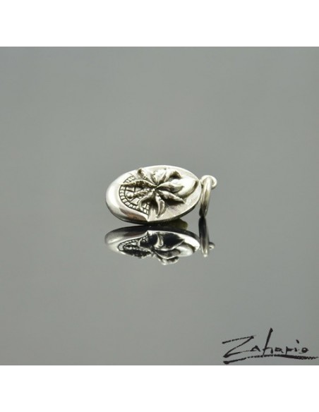 Pendant Cthulhu Black Pharaoh Silver