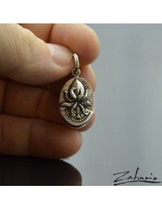 Pendant Cthulhu Black Pharaoh Silver 2