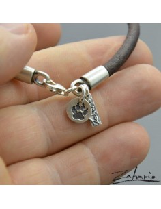 Bransoletka Psia Łapka Srebro 2