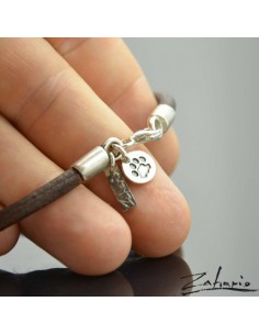 Bracelet Cat Paw Silver