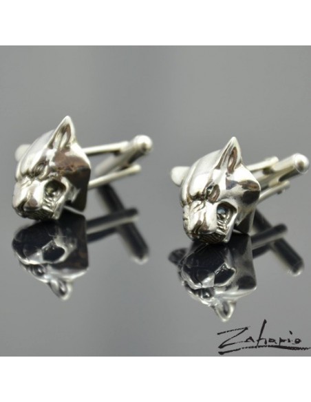Cufflinks Wolfs Silver