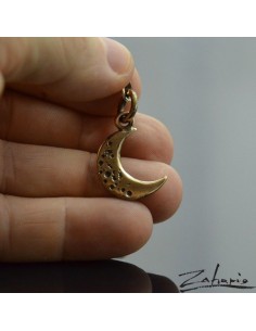 Pendant Moon Bronze