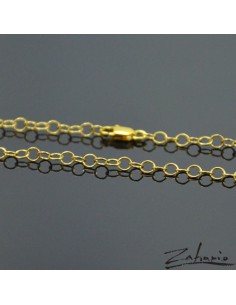Chain 3 mm, gold-plated 2