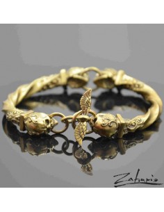 Bransoleta Hiszpańska Inkwizycja Brąz 2