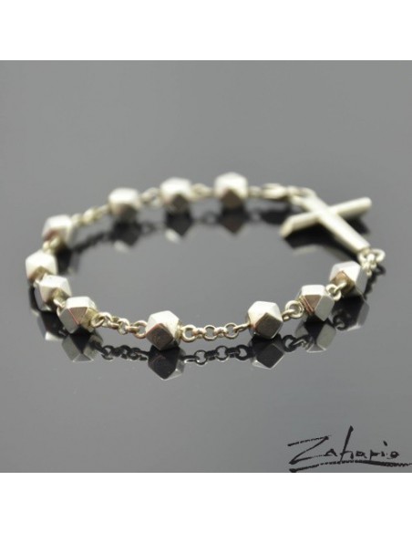 Bracelet Rosary Silver
