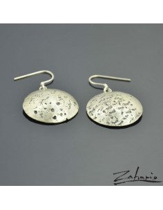 Kolczyki Okrągłe Destroy Srebro