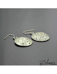 Kolczyki Okrągłe Destroy Srebro 2