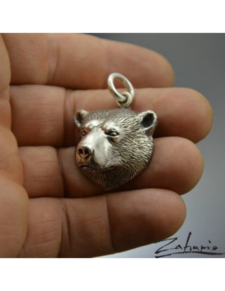 Pendant Bear Silver