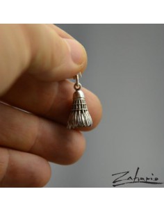 Pendant Shuttlecock Silver 2