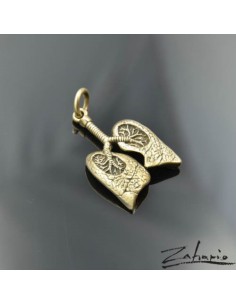 Pendant Lungs Bronze 2