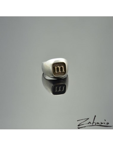 Ring "M" Silver
