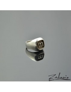 Ring "M" Silver 2