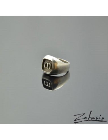 Ring "M" Silver