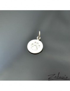 Pendant Big Cat Paw Silver