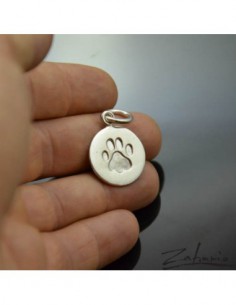 Pendant Big Cat Paw Silver 2
