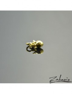 Pendant Anatomical Heart Gold Plated 24k 2