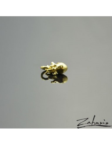 Pendant Anatomical Heart Gold Plated 24k