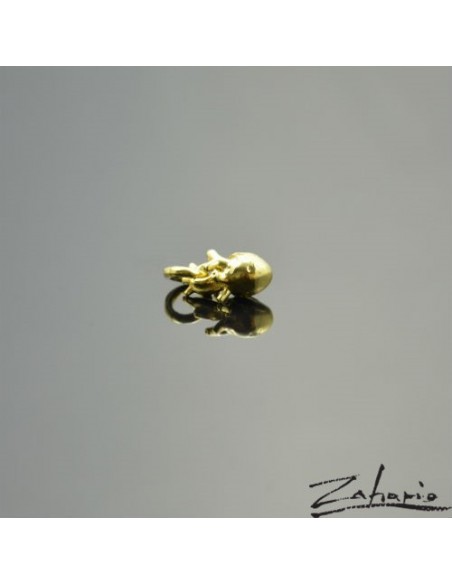 Pendant Anatomical Heart Gold Plated 24k