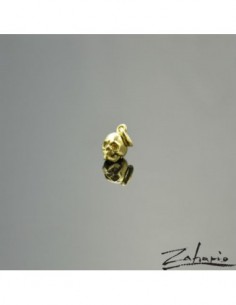 Pendant Skull Gold Plated 24k