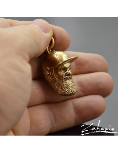 Pendant Bearded Thug Bronze